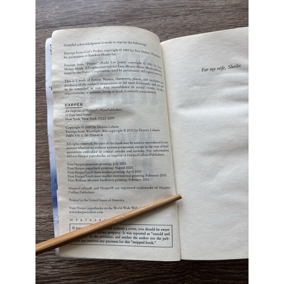 Mystic River - Mass Market Paperback By Lehane, Dennis - Picture 4 of 4